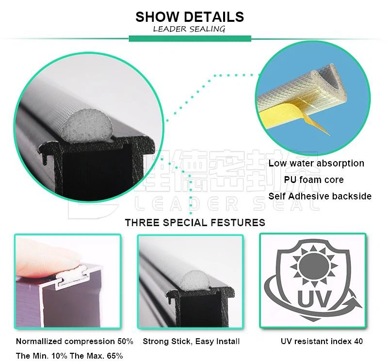 inflatable foam weather stripping
