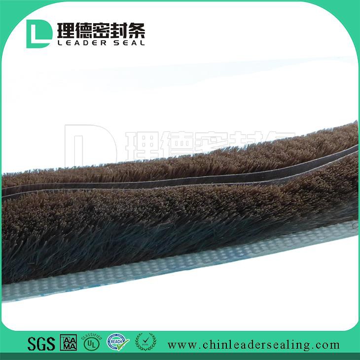 Non-woven Cloth Finned Door Pile Weatherstripping