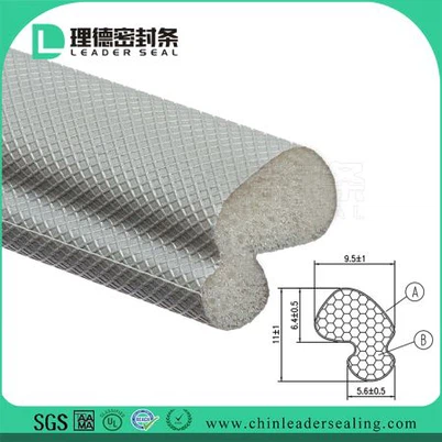 Waterproof Vinyl Clad Weather Strip Seal